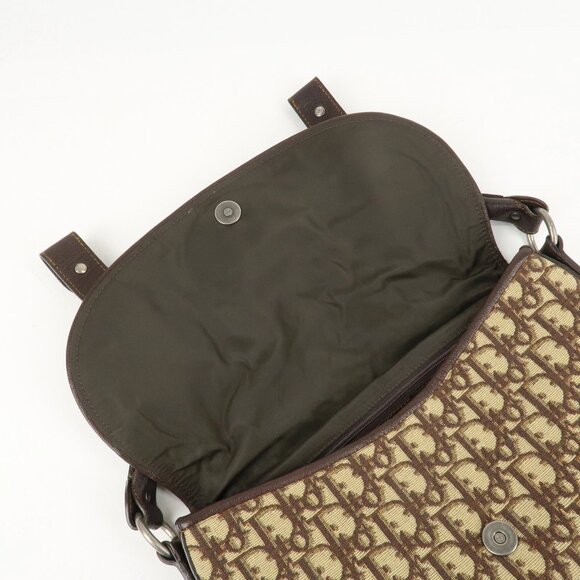❤️Authentic Christian Dior Trotter Canvas Leather Shoulder Bag❤️ - Picture 11 of 16
